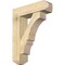 Ekena Millwork Balboa Craftsman Rough Sawn Bracket w/ Offset Brace, Douglas Fir, 8"W x 28"D x 36"H BKT0806X28X36BOA04RDF - alternate 1
